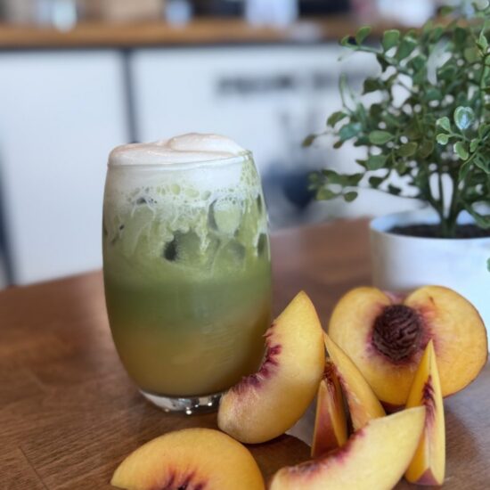 Peach Matcha