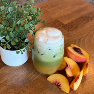 Peach Matcha